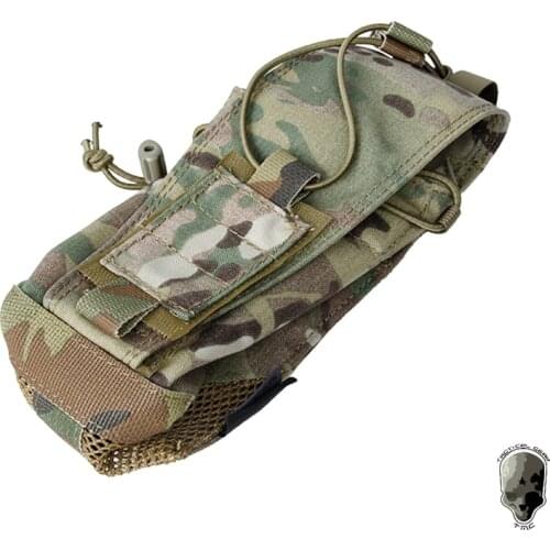 TMC Tactical Mag Pouch MBITR 152 Radio Pouch MOLLE Maritime Ver Bottle Pouch Airsoft 3009