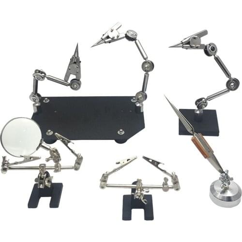 Jewelry Soldering Tweezers Welded Fixture Third Hand Soldering Iron Clip Stand