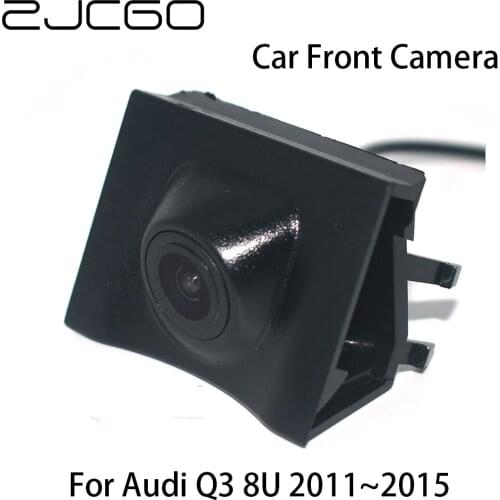 ZJCGO HD CCD Car Front View Parking LOGO Camera Night Vision Waterproof Positive for Audi Q3 8U 2011 2012 2013 2014 2015