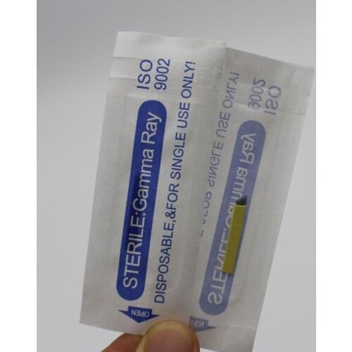 50 Pcs 14 Pin Microblading Needles Permanent Makeup Eyebrow Tattoo Manual Blade 3D Eyebrow Tattoo Microblading