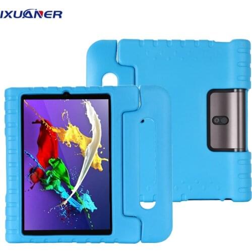 Kids Cover for Lenovo Yoga Smart Tab 10.1 Case YT-X705F 2019 Shockproof EVA Stand Flip Case for Lenovo Yoga Tab 5 Case Coque