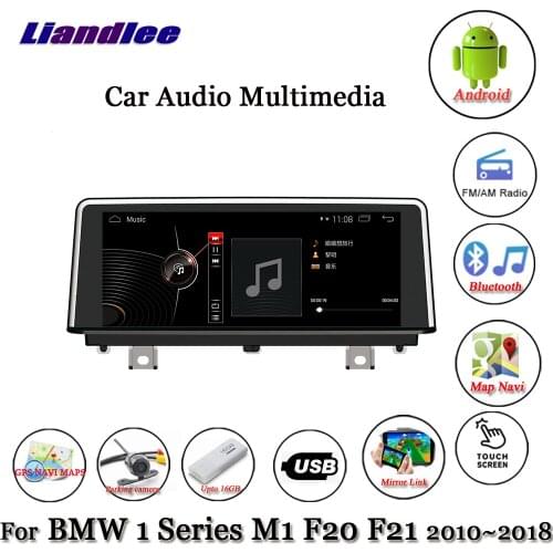 For BMW 1 Series M1 F20/F21 2010-2018 Android 10.0 Player Multimedia System Carplay Androidauto GPS Navigation HD Screen