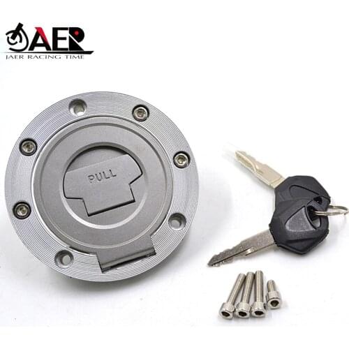 JAER Motorcycle Fuel Gas Tank Cover Cap Lock Key for Yamaha V-Star Deluxe Tourer Classic Midnight Star XJR1300 FJR1300 FJ13