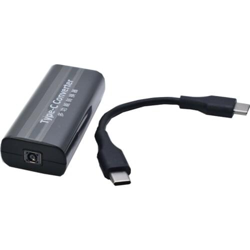 USB-C Type-C Power to DC 4.5*3.0 adapter Cable For HP Lenove Laptop Power adapter Voltage Converter