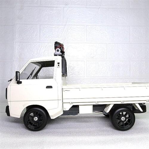 Wheel Rim Tyre Drift Tire Bald Tire M Car Tires with Adapter for WPL D12 RC Truck Model Car Modification Accessories