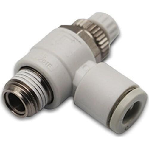 Speed Controller with One-touch Fitting Elbow AS3201F-01-06S AS3201F-01-08S AS3201F-01-10S AS3201F-01-12S