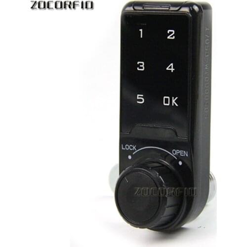 Upgrade Temporary or private password function Touch Keypad Password RFID Card Key Metal Digital Electronic Cabinet locker lock