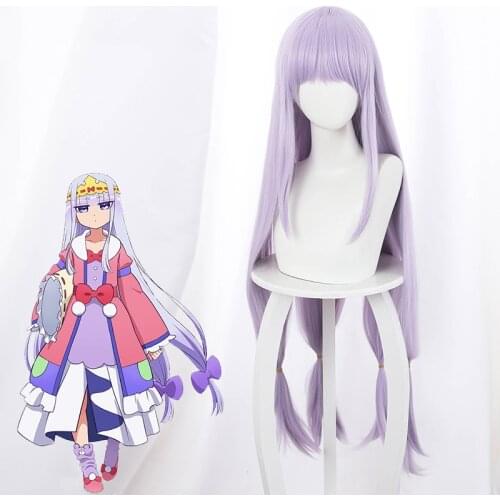 New Anime Sleepy Princess in the Demon Castle Maoujou de Oyasumi Cosplay Princess Syalis Wig Hair Prop Halloween + Free Wig Cap