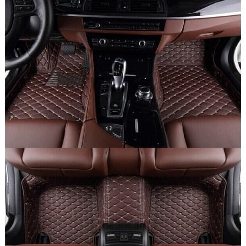Full Surrounded Special Car Floor Mats for BMW X5 5seats F15 Waterproof Durable Carpets No Odor Non Slip Rugs