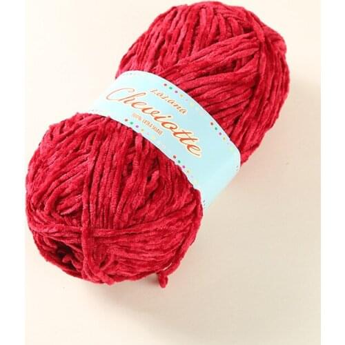 Chenille Yarn - 130Yards - Super Soft Knitting Yarn - Chunky Baby Wool- Sewing Crafts