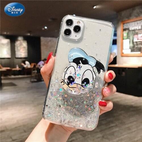DISNEY Mickey Donald Duck silicone case for iPhone 11 Pro iPhone 12 Official Liquid Silicon 360 Full Cover zz0504-8