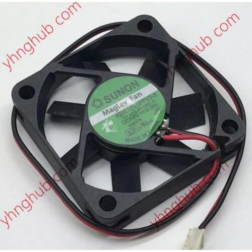 SUNON KDE1245PFV3-8 Server Cooling Fan DC 12V 0.9W 45x45x10mm 2-wire