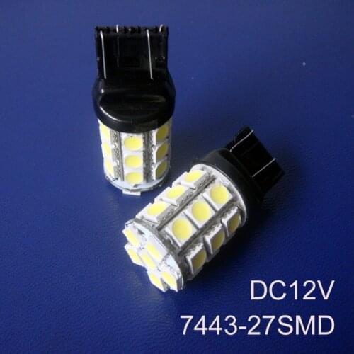 High quality 12v T20 Car Led 7443 Stoplight,Led 7443 Brake lights Auto W21/5W Led Parking free shipping 2pcs/lot
