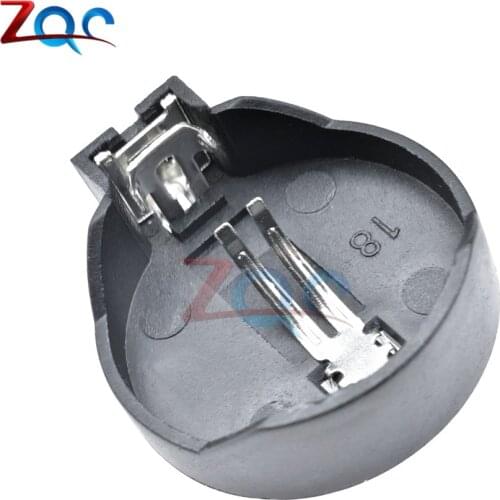 10Pcs CR2025 CR2032 3V Button Coin Cell Battery Socket Holder Box Case connector