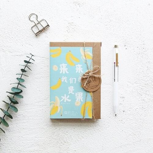 30 sheets/LOT Creative Delicious Fruit Series Postcard /Greeting Card/Wish Card/Christmas and New Year gifts