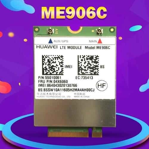4G WLAN For HUAWEI ME906C FRU:04X6060 LTE module For Lenovo ThinkPad 10 TDD LTE/TD-SCDMA/FDD LTE 4G WLAN CARD