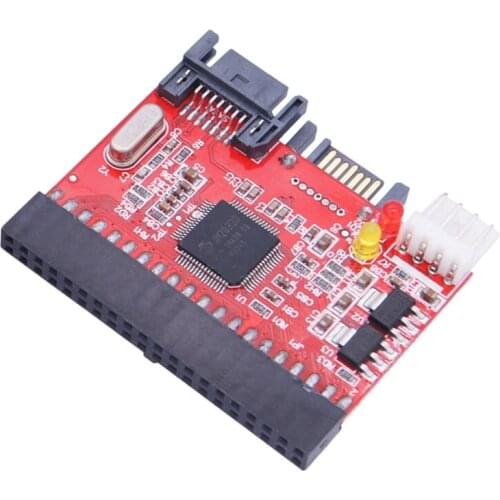IDE to Sata Data Adapter Card, Parallel Port to Serial Port Desktop Hard Disk Conversion Card Conversion Adapter Card