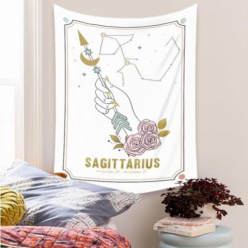 Astrology wall hanging tapestry dorm bedroom backdrop boho decoration home decor tapestry