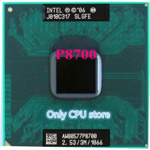 Free shipping P8700 AW80577P8700 (3M Cache, 2.53 GHz, 1066 MHz FSB) best quality
