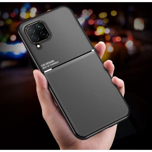 Case For Galaxy F62Ultra Magnetic Car Built-in Magnet Plate Hard Shockproof Cover For Samsung Galaxy M62