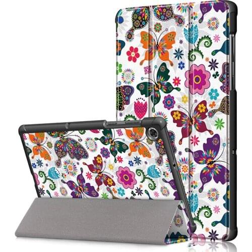 Cover Case For Lenovo Tab M10 Plus 10.3 inch TB-X606F TB-X606X Tablet PC Cover Shell 10.3" Protective Magnetic Smart Case Cover