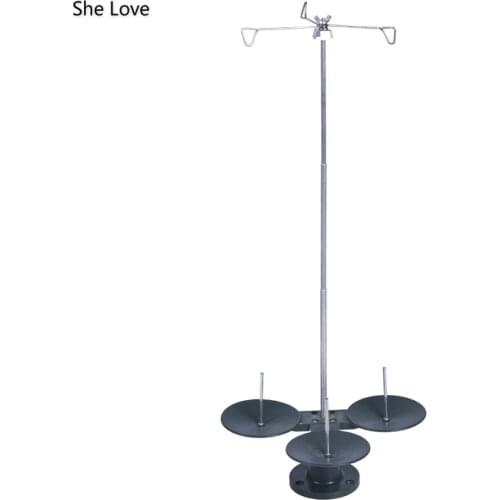 Chzimade 3-Spool Thread Stand For all Industrial and Domestic Sewing Machine