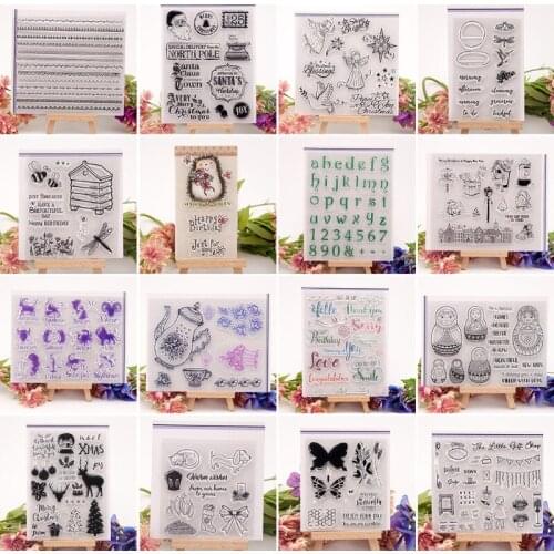 Baby Clear Silicone Rubber Seal Stamp For DIY Album Scrapbooking Photo Card