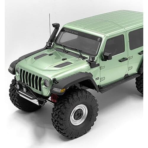 The Metal Front Bumper Part of RC Car for AXIAL SCX10 III Three generations JEEP Wrangler Gladiator