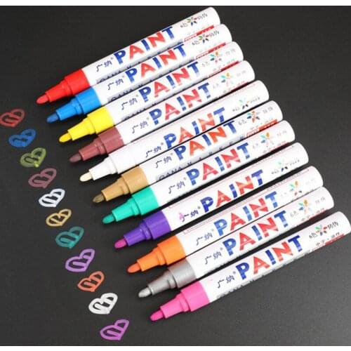 Tile Marker Repair Wall Pen White Grout Marker Car Paint Pen Odorless Non Toxic Tiles Floor Tyre Suitable Car Painting Mark Pen