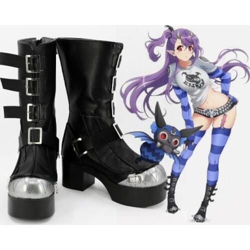 Nanatsu no Taizai The Seven Deadly Sins cosplay Leviathan Invidia Cosplay Shoes Boots Custom Made