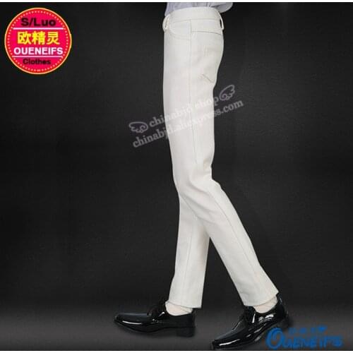 BJD Clothes free shipping fashion trousers,casual white pants,1/3 bjd sd doll clothes,no doll or wig YF3-166