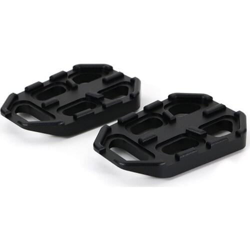 Motorcycle Foot Pegs Footpegs Footrests Foot Pedals Rests Wide Footrest Pedals Fit for DL650 DL1000 V-Strom 650XT 1000XT