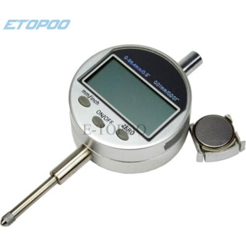 0.01mm/0.0005" Range 0-12.7mm/0.5" Gauge Digital Dial indicator digtial indicator Precision Tool