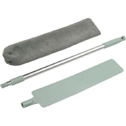 Bedside Dust Brush Long Handle Mop Sweep Artifact Household Bed Bottom Gap Clean Fur Hair Sweeping Magic Microfibre Duster