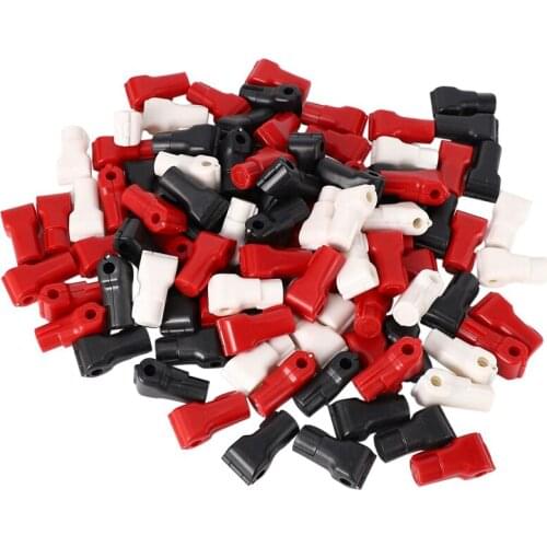 NEW-100 Pcs/Bag Anti-Theft Security Hook Stop Lock Hook Anti Theft Euro Tags Of Retail Store Display Security Hook 6Mm Hole Diam