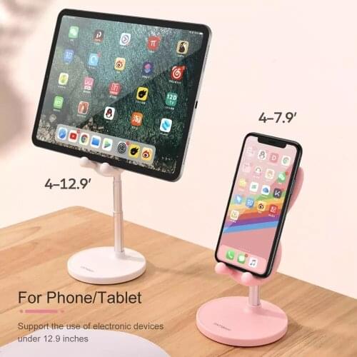 Cute Bunny Sytle Adjustable Desk Phone Holder Desktop Portable Tablet Phone Holder Stand For iPhone iPad Tablet