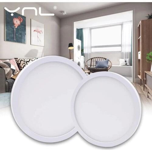 High brightness LED Circular Panel Light 6W 9W 13W 18W 24W Surface Mounted led ceiling light AC 85-265V lampada led lamp