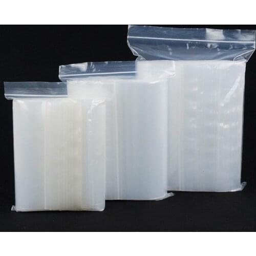 24*36cm thicker PE ziplock bag, 100pcs/lot all clear earphone packing zipper pouch-resealable waterproof bags, poly storage sack