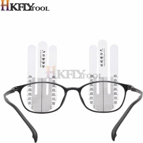 1 Pair Optical PH Ruler Pupil Height Meter Optometry PH Test Eye Ophthalmic Ruler Tool Caliper