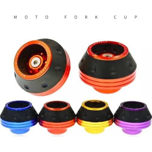 1 Pair Motorcycle Front Fork Wheel crash protect crash pad Falling Protection Frame Slider For Scooter Moped Dirt Bike Racing