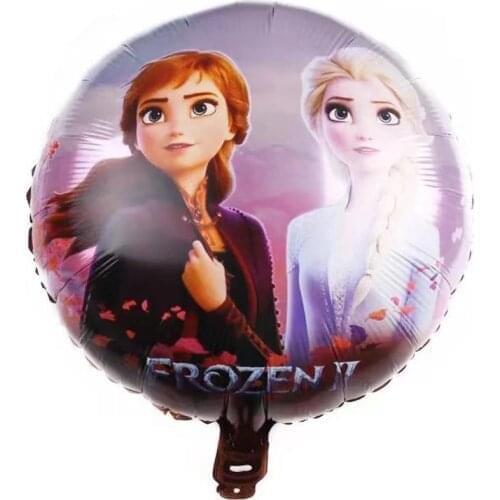 1pc Disney Frozen Elsa & Anna 18 Inches Aluminum Film Balloon Cartoon Birthday Party Decorations Wedding Baby Shower Supplies