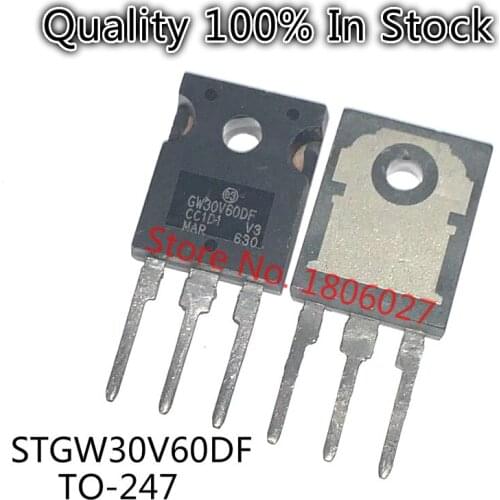 5PCS/lot GW30V60DF STGW30V60DF TO-247 600V 30A Spot hot sale
