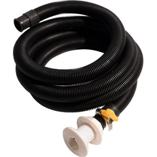 Boat Accessories 6.5ft Plumbing Kit Bilge Pump Hose Kink Proof Flexible Prolong Marine extended drainage hose kit