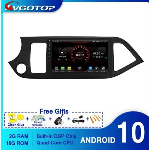 AVGOTOP CAR DVD PLAYER GPS For KIA Morning/Picanto 2014 Multimedia Navigation player