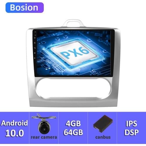 4G+64G 1 din Android 10 car dvd for Ford for Focus 2006-2011 gps navigation wifi 4G mirror link steering wheel car radio IPS DSP