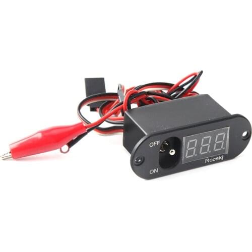 3 in 1 LCD Display Digital Switch Methanol Igniter Nitro Ignition For FUTABA/JR plug