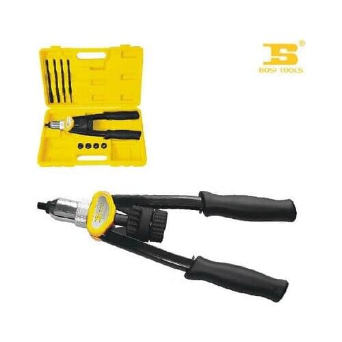 Double Handle 338mm Long Hand Nut Heavy Duty Riveter with Screw Running