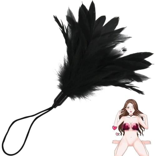 EXVOID Feather Sex Whip Slave Role Play Erotic Toys Sex Toys for Couples Clitoris Tick Massage Sex Shop Prostate Massager