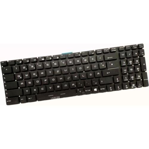 Deutsch (DE)/German Backlight keyboard for MSI Gaming GL72 6QC/GL72 6QD/GL72 6QE