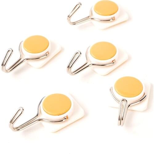 Multifunctional Storage Hook Door Wall Hangers Hooks Bathroon Kitchen Wall Mounted Sticker Hanging Hook Bathroom Kitchen Hooks